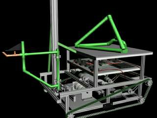 MOEbius Robot 360 degree animation