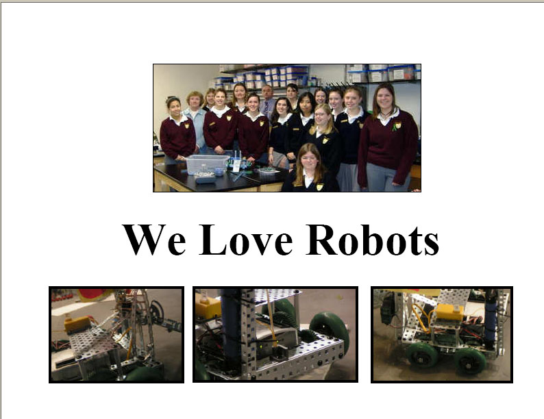 We Love Robots
